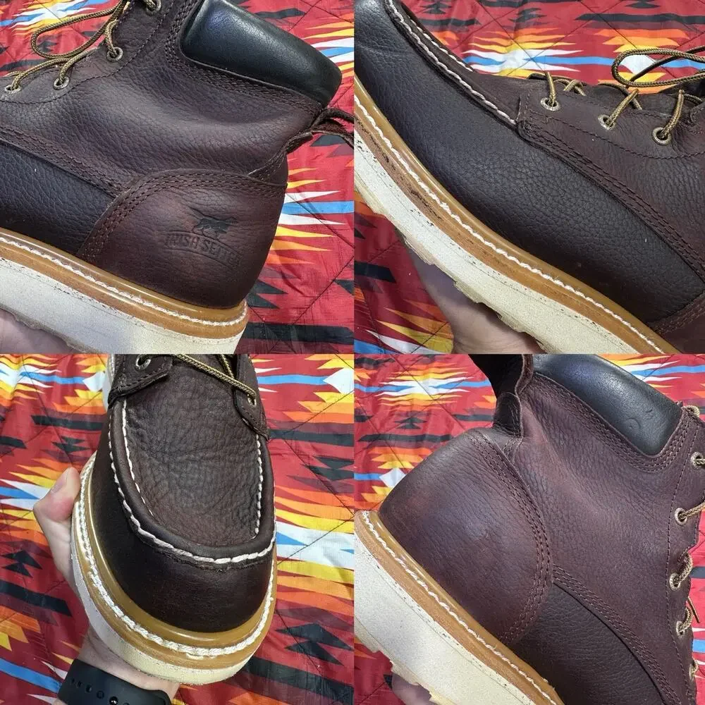 Irish Setter Ashby 6-inch Leather Soft Toe Brown Boots 83605 Men’s Size 11.5 EE